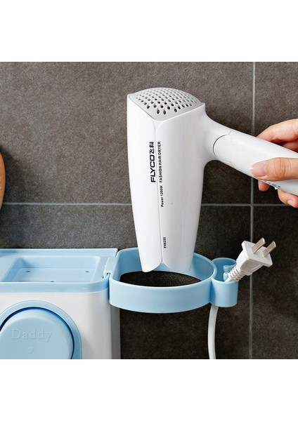 Otomatik Diş Macunu Dağıtıcı Diş Fırçası Tutucu Sıkacağı Duvar Montaj Saç Kurutma Makinesi Banyo Raf Ev Aksesuarları Seti fırsatları