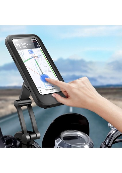 Bisiklet Gidon Açık Su Geçirmez Telefon Standı Braketi Mobil Destek Dağı Ayarlanabilir Motosiklet Bisiklet Telefon Tutucu Kılıf | Telefon Sahipleri ve duruş fiyatları