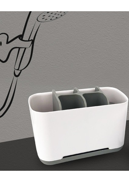 18 cm Diş Fırçası Diş Macunu Tutucu Kılıf Tıraş Makyaj Fırçası Elektrikli Diş Fırçası Tutucu Organizatör Stand Banyo Aksesuarları | Diş Fırçası ve diş Macunu Tutucular