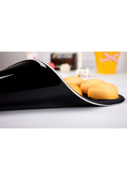 Sevimli Kedi Pençe Mouse Pad Ofis Silikon Yaratıcı Kedi Pençe Bilek Pad Mouse Pad Bilek Rest ile | Fare Pedleri Yeşil