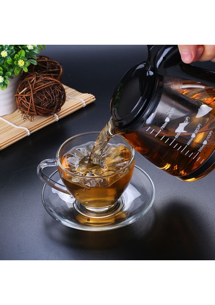 Yaratıcı Tasarım Cam Çaydanlık 750 ml Moda Cam Çaydanlık Çay Çiçek ile Çıkarılabilir Çelik Infuser Filtre Çay Su Isıtıcısı | Çaydanlıklar (750ML) modelleri