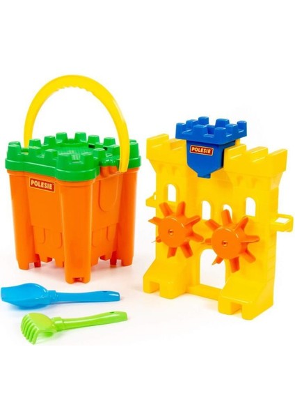 Plaj ve Bahçe Oyuncak 5 Parça Kale Kum Değirmeni + Maksi Kale Kova + Kale Elek + Kürek ve Tırmık fiyatları