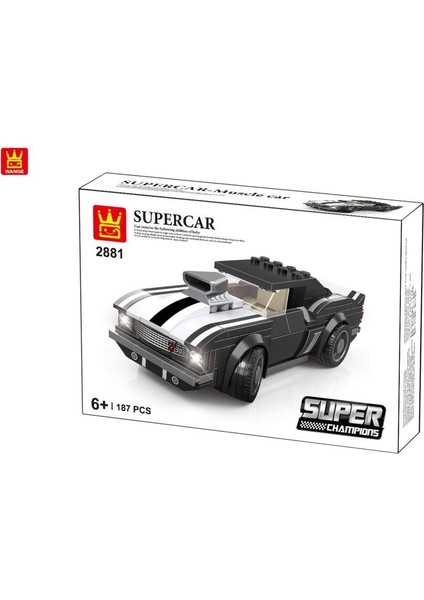 Süper Car Mcsl 187 Parça Parçalı Setler fiyatları