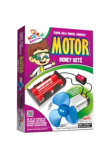 Mor Toys Ilkokul Ortaokul Motor Deney Seti