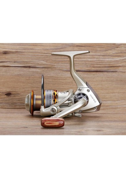 Çift Makara Balıkçılık Bobin Ahşap El Sıkışma 12 + 1bb Iplik Balıkçılık Reel Profesyonel Metal Balıkçılık Reel Tekerlekleri | Reel Tekerlek | Balıkçılık Yansıtma Makarası Metal (DX4000)