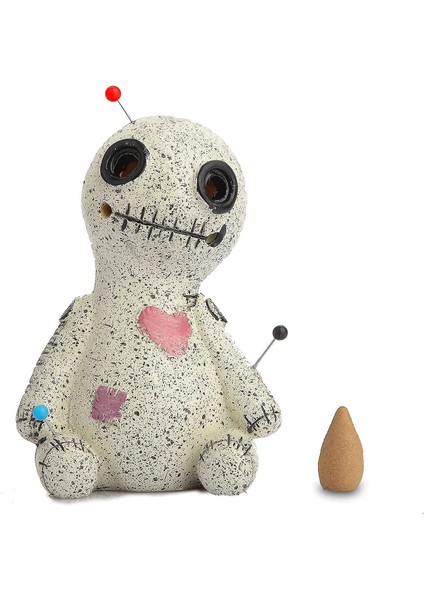 Voodoo Bebek Tütsü Koni Burner Masaüstü Reçine Süsleme Ev Decration (Sağ)(Yurt Dışından)