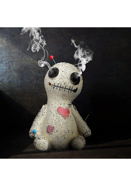 Voodoo Bebek Tütsü Koni Burner Masaüstü Reçine Süsleme Ev Decration (Sağ)(Yurt Dışından) modelleri