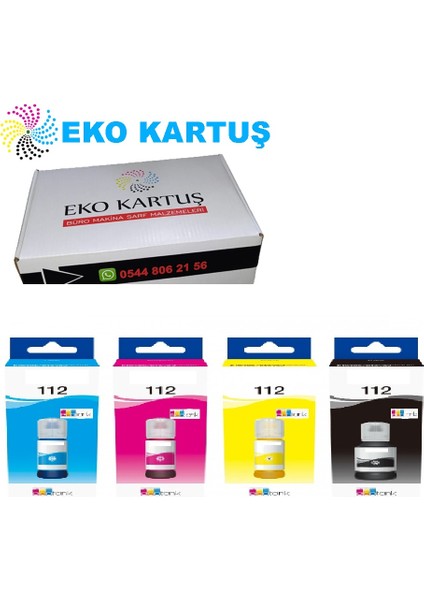 Epson L6490 Ecotank 4 Renk Orijinal Mürekkep fiyatları