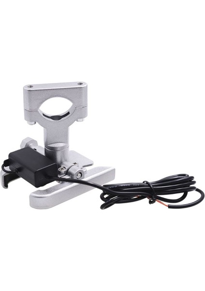 12 V Alüminyum Alaşım Motosiklet Akıllı Telefon Montaj Tutucu Standı Için USB Şarj ile Standı Iphone Xiaomi Samsung 4 6.5 Inç Cep Telefonu | Telefon Tutucular ve duruş fırsatları