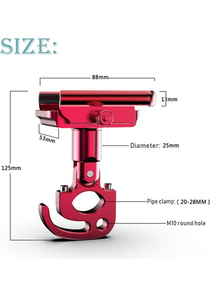 Evrensel Alüminyum Alaşım Bisiklet Telefon Tutucu Metal Bisiklet Motosiklet Scooter Gidon 3.5 Için Dağı Standı