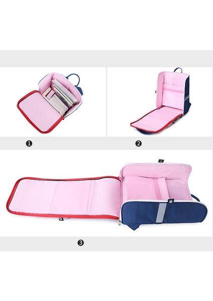 Çocuk Sırt Çantası İçin Hafif Sırt Çantası (Pembe) (Yurt Dışından)