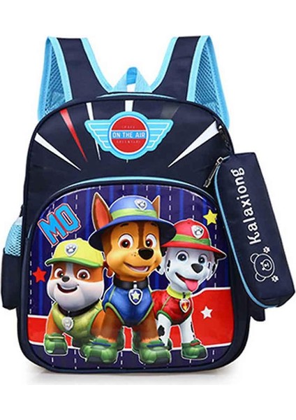 Nickelodeon Boy Paw Devriyesi Sırt Çantası, Okul Sırt Çantası, Çıkarılabilir Eşleştirme Kalem Kılıflı Karikatür (Yurt Dışından)