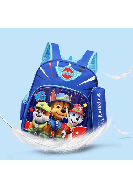 Nickelodeon Boy Paw Devriyesi Sırt Çantası, Okul Sırt Çantası, Çıkarılabilir Eşleştirme Kalem Kılıflı Karikatür (Yurt Dışından)