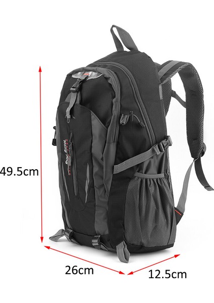 Çok Amaçlı Naylon Unisex Seyahat Yürüyüş Okul Sırt Çantası (Yurt Dışından)