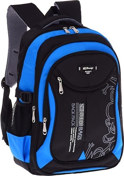 Büyük Kapasite, Okul Sırt Çantası, Su Geçirmez Satchel, Çocuklar Çanta (Siyah Küçük) (Yurt Dışından)