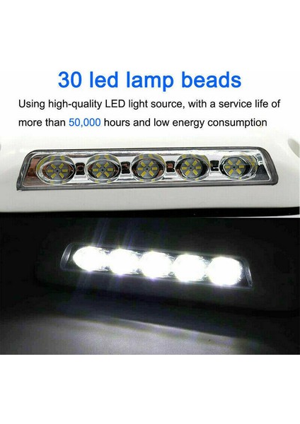 LED Tente Işık 12 V Beyaz Su Geçirmez Longstrip Lamba Karavan Karavan