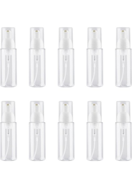 10 Adet Plastik Köpük Dispenser Şişeleri 50 ml Köpük Pompa Dağıtıcı Kullanımlık Boş Şişeler Doldurulabilir Gezgin Köpük Kapları | Sıvı Sabunluk