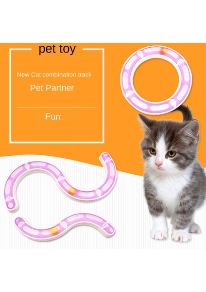 Kedi Oyuncaklar Interaktif Parça Topu Oyuncak Kedi Yuvarlak Şekil Vantuz Parça Topu Tünel Pet Oyuncaklar Pet Aksesuarları Oyna | Kedi Oyuncakları fiyatları