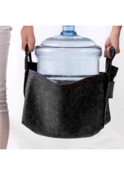 Katlanır Keçe Depolama Sepeti Kolu ile Sundries Organizatör Kutusu Ev Giysileri Havlu Çamaşır Sepeti | Katlanabilir Saklama Torbaları