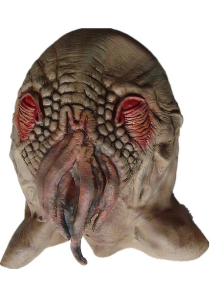 Doctor Who Ood Maskesi Headgear Lateks Uzaylı Canavar Ahtapot Maskesi Ahtapot Cadılar Bayramı Cosplay Proplar fiyatları