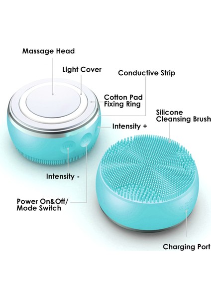 Elektrikli Yüz Temizlik Fırçası Ultrasonik Temizleme Fırçası Silikon Yüz Masaj Güzellik Makinesi Siyah Nokta Remover Derin Temizlik | Elektrikli Yüz Temizleme Cihazları(Yurt Dışından) modelleri