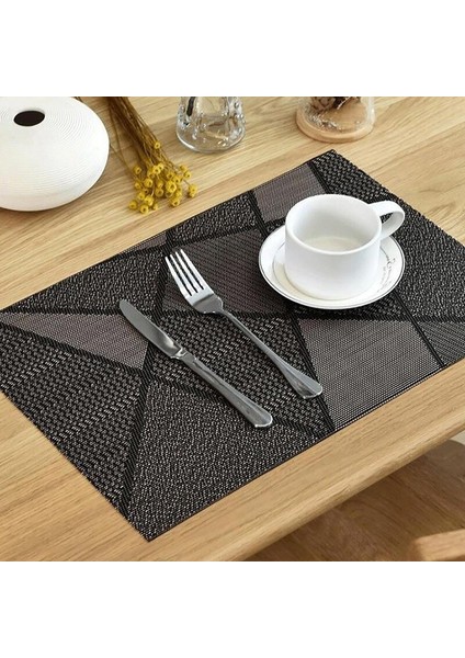 2 Adet Avrupa Tarzı Placemat Su Geçirmez Dekorasyon Mat Isıya Dayanıklı Masa Mat Yemekleri Coaster Sofra Mat Sadece | Mats pedler fiyatları