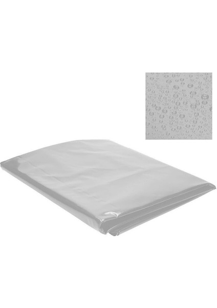 Gümüş Su Tankı Kapak Ton Varil Aksesuarları 1000 Litre Konteyner Alüminyum Folyo Su Geçirmez Toz Geçirmez Uv Koruma Kapağı | Gölge Yelkenleri ve ağlar (120 * 100 * 116CM)