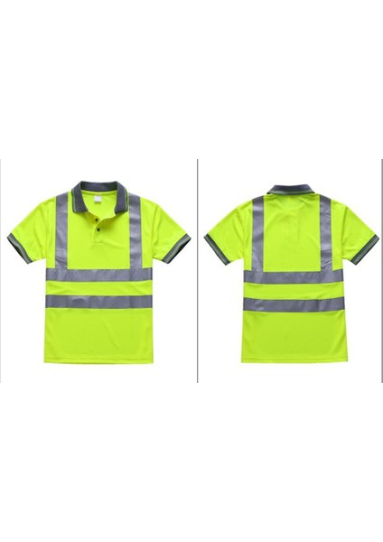 Hızlı Kuru Güvenlik Giyim Gece Çalışması T Gömlek Yansıtıcı Tops Workwear Kuru Fit T Gömlek Yelek Nefes Çalışma Güvenlik Giysileri | Güvenlik Giyim