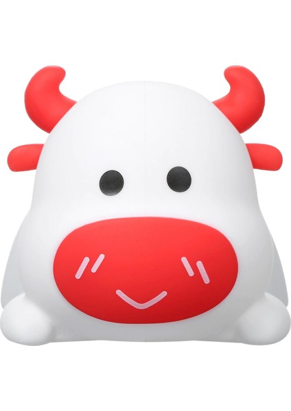 Tap Gece Lambası Çocuklar ve Bebek Için LED Inek Şekli Nightlight Nightlight Kablosuz Için Lambalar 7 Renkler Şarj Edilebilir WWO66 | LED Masa Lambaları