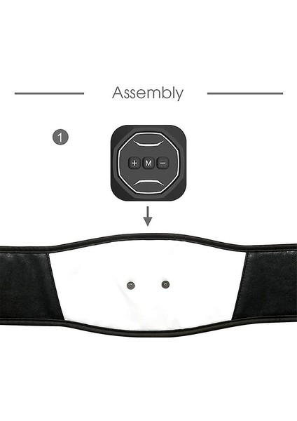 Akıllı USB Şarj Edilebilir Ems Fitness Eğitmeni Kemer LED Ekran Elektrik Kas fırsatları