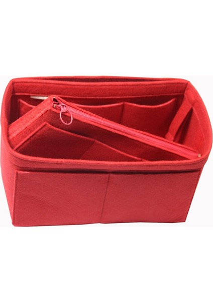 Özelleştirilebilir Keçe Ekleme Çantası Organizatör Çanta Çanta Çanta Çanta Organizatör (W / Çıkarılabilir Zip Cebi) Kozmetik Çanta ve davalar fiyatları