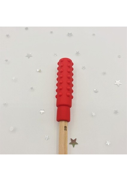 10 Adet Bebek Silikon Diş Kaşıyıcı Çocuklar Çiğnemek Kolye Duyusal Chewy Kolye Oral Motor Oyuncaklar Terapi Araçları Otizm Için Chidren'in Malları | Bebek Dişimi (Kırmızı) modelleri
