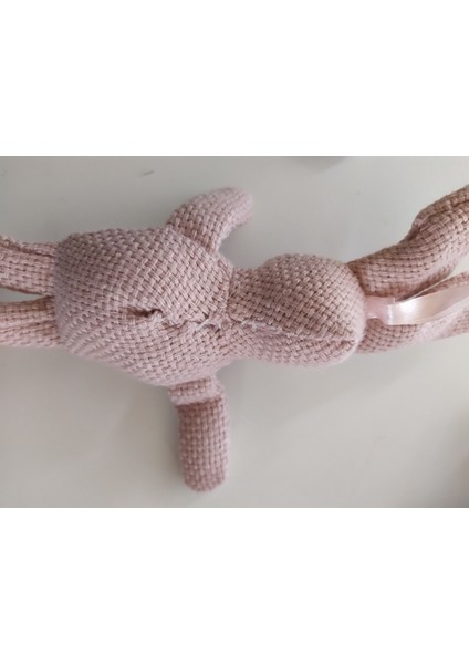 20 Adet Sevimli Yumuşak Tavşan Peluş Oyuncak - Pembe (Yurt Dışından)