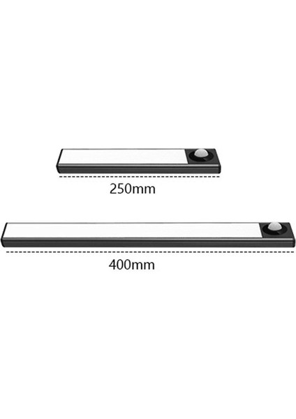 LED Akıllı Ultra-Ince Insan Vücudu Kızılötesi Sensör Işık 2.6 W Bar Dolabı Dolap Koridor Şarap Dolabı Işık Için (Beyaz)