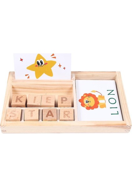 Yazım Kelimeler Oyunu Çocuklar Için Erken Eğitici Oyuncaklar Öğrenme Ahşap Oyuncaklar Montessori Eğitim Oyuncak modelleri