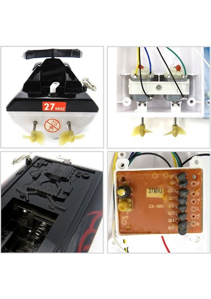 HQ2011 15C 10KM / H 27MHZ Mini Kızılötesi Kontrol Rc Tekne Gemi Oyuncak Çocuklar Çocuk Hediye L4MC | Rc Denizaltı(Yurt Dışından)