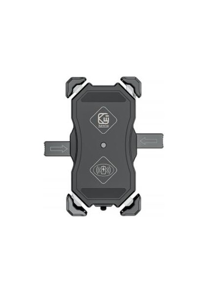 15 W Kablosuz Şarj Motosiklet Telefon Tutucu IP66 Qc3.0 Şarj Cihazı ile Su Geçirmez Moto Bisiklet Gidon Inceleme Telefon Desteği Dağı | Telefon Tutucular ve duruş