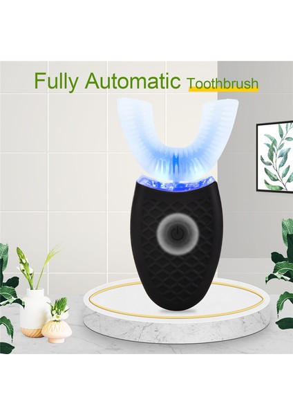 Ultrasonik Elektrikli Diş Fırçası Otomatik LED Işık Sonic Diş Fırçası Diş Beyazlatma Su Geçirmez Eller Serbest Şarj Edilebilir | Elektrikli Diş Fırçaları fiyatları