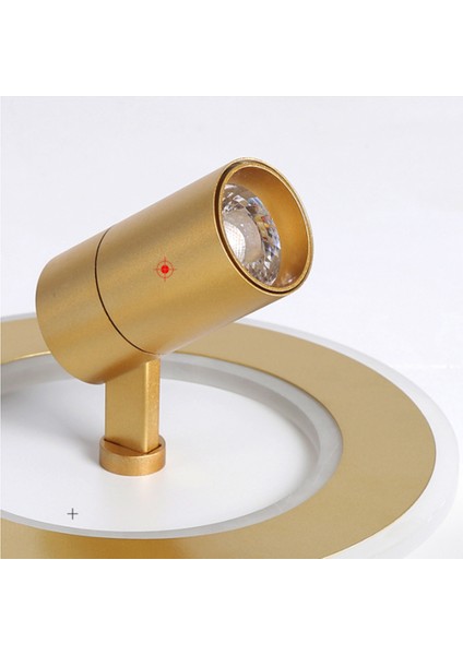 Altın Tavan Işık, Tavan Dönebilen Spot, Serin Beyaz 6000 K Spot, Modern Yuvarlak Kapalı LED 20 W 220 V Lamba Kolye Işık