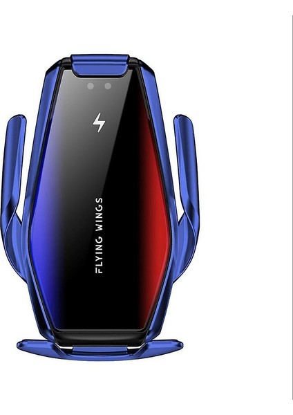 Otomatik Sıkma 15W Hızlı Araba Kablosuz Şarj, Kızılötesi Sensör Telefon Tutucu (10W Gümüş)(Yurt Dışından) modelleri