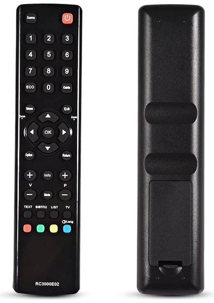 Cuifati Uzaktan Kumanda Tcl, Yedek Uzaktan Kumanda, Evrensel Uzaktan Kumanda Tcl RC3000E02 Tv Siyah Için Evrensel Tv Uzaktan Kumanda fiyatları