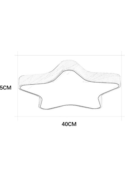 40 cm Tavan Işık, Modern Macaron LED Stepless Karartma Tavan Işık Çocuk Bebek Odası Için, Basit Anaokulu Dekoratif Aydınlatma, Sarı