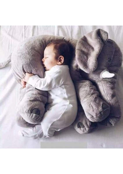 1 Adet 40 cm Fil Bebek - Gri (Yurt Dışından)