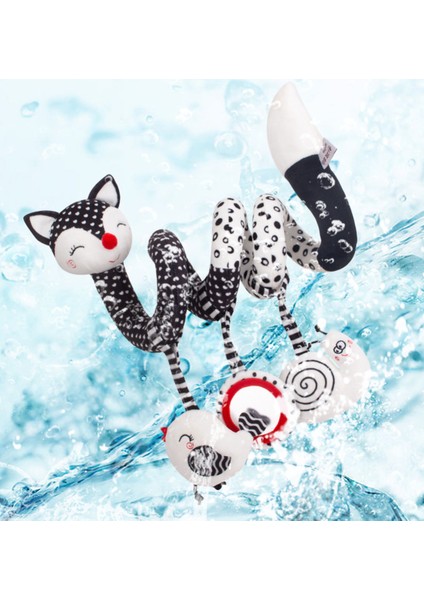 Çocuklar Için Çıngırak Bebek Oyuncakları 0 6 12 Ay Set Yenidoğan Bebek Siyah Beyaz Yumuşak Peluş Sevimli Hayvan Asılı Cep Telefonu Hediye | Bebek Çıngıraklar ve cep Telefonu modelleri