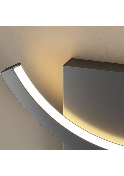 10 W Duvar Lambası Yatak Odası Arka Plan Duvar Lambası Basit LED Koridor Koridor Lamba (Beyaz Işık)
