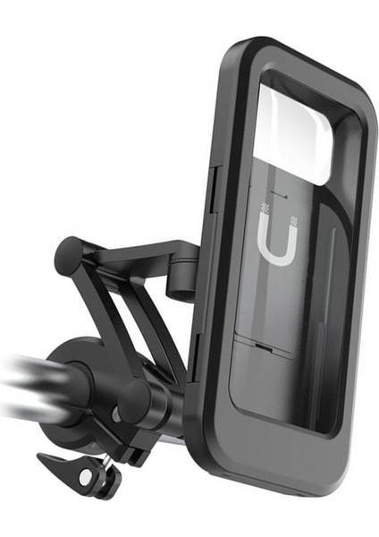 Yüksek Kalite Ayarlanabilir Su Geçirmez Evrensel Bisiklet Motosiklet Gidon Telefon Tutucu iPhone Tutucu | Telefon Sahipleri ve duruş