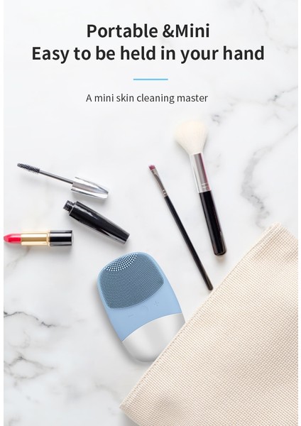 Mini Elektrikli Yüz Temizlik Fırçası Silikon Sonic Yüz Temizleyici Cilt Masajı Derin Gözenek Temizleme Yüz Temizleme Fırça | Elektrikli Yüz Temizleme Cihazları modelleri