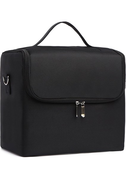 Büyük Kapasiteli Makyaj Çanta Çok Katmanlı Manikür Kuaförlük Nakış Aracı Kiti Kozmetik Saklama Kılıfı Tuvalet Çantası | Kozmetik Çanta ve davalar (Yurt Dışından)