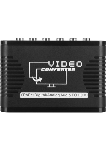 Bileşen HDMI Uyumlu Dönüştürücü Rgb Bileşen Video HDMI Için HDMI Uyumlu Kablo Adaptörü Ps2 Wii DVD Için Hdo Out | (Yurt Dışından)