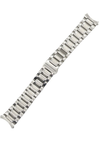Watch Band Paslanmaz Çelik Izle Kayış Kavisli Uç Kelebek Toka Kayışı Bilezik | Bantlar Izle